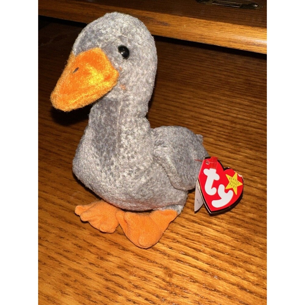 Ty Beanie Baby Honks the Goose DOB March 11, 1999